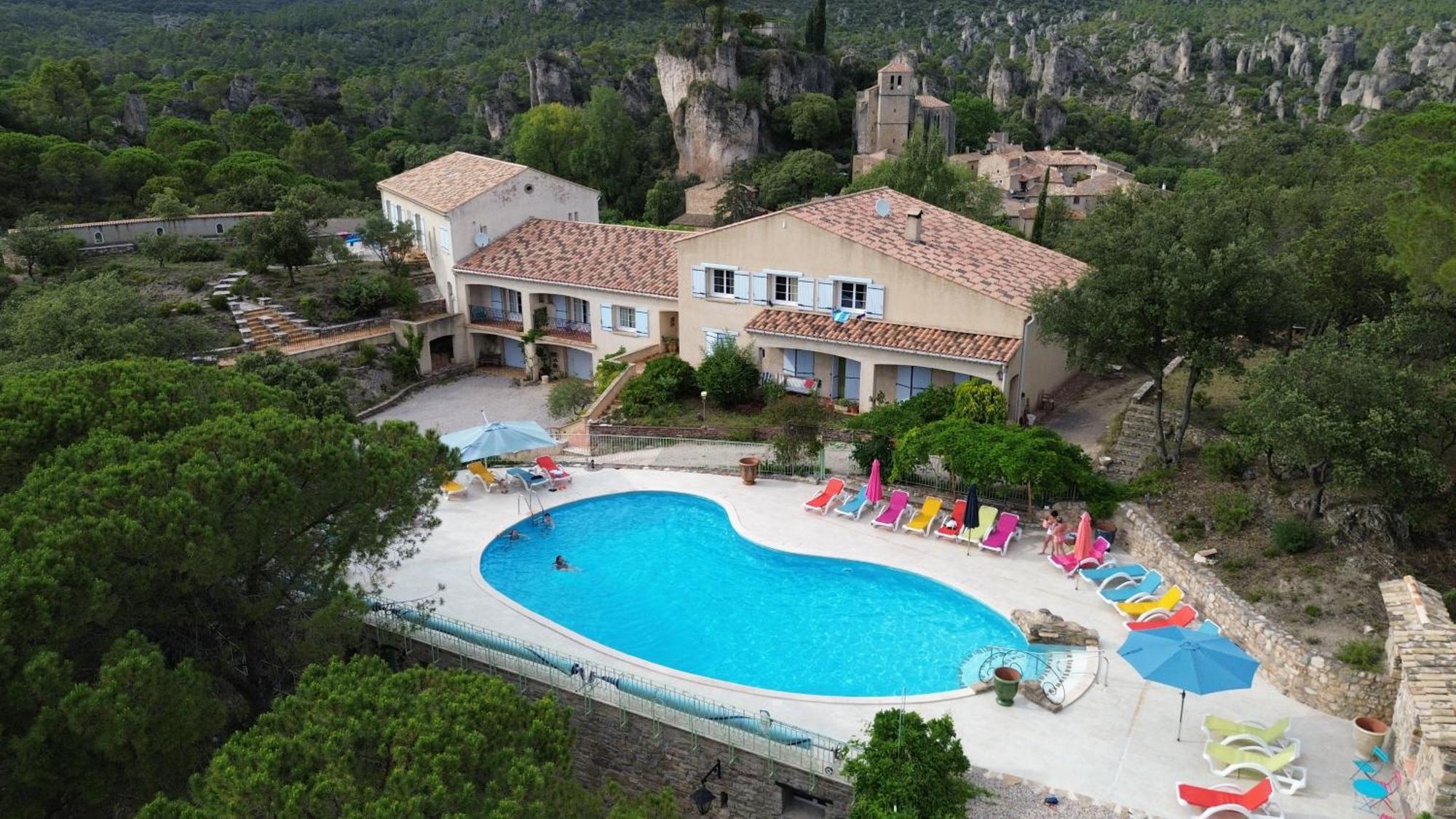 Hotel Les Hauts De Mourèze Exteriér fotografie