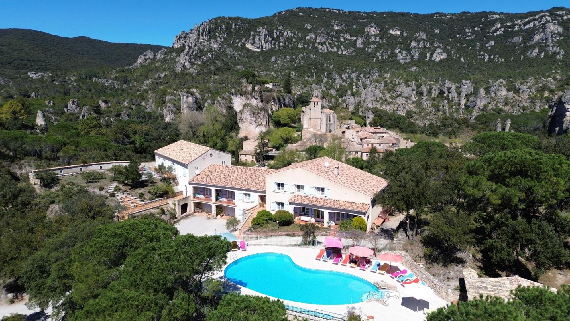 Hotel Les Hauts De Mourèze Exteriér fotografie