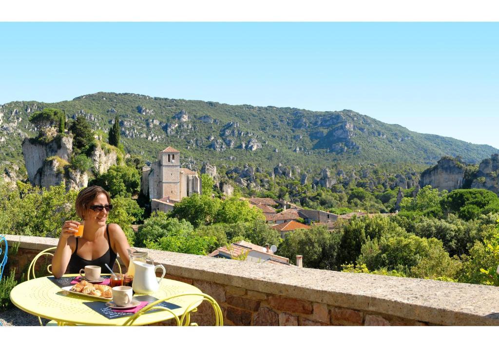 Hotel Les Hauts De Mourèze Exteriér fotografie